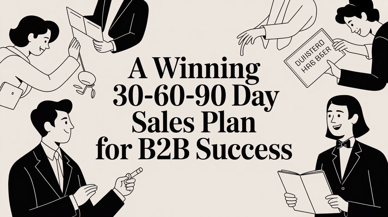 A Winning 30-60-90 Day Sales Plan for B2B Success