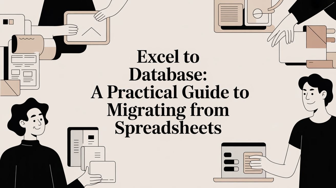 Excel to Database: A Practical Guide to Migrating from Spreadsheets