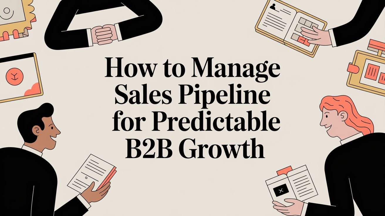 How to Manage Sales Pipeline for Predictable B2B Growth