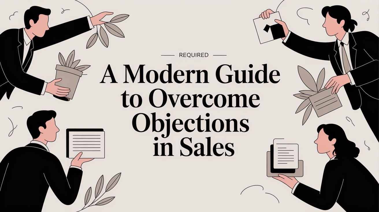 A Modern Guide to Overcome Objections in Sales