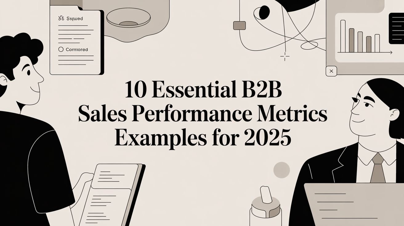 10 Essential B2B Sales Performance Metrics Examples for 2025