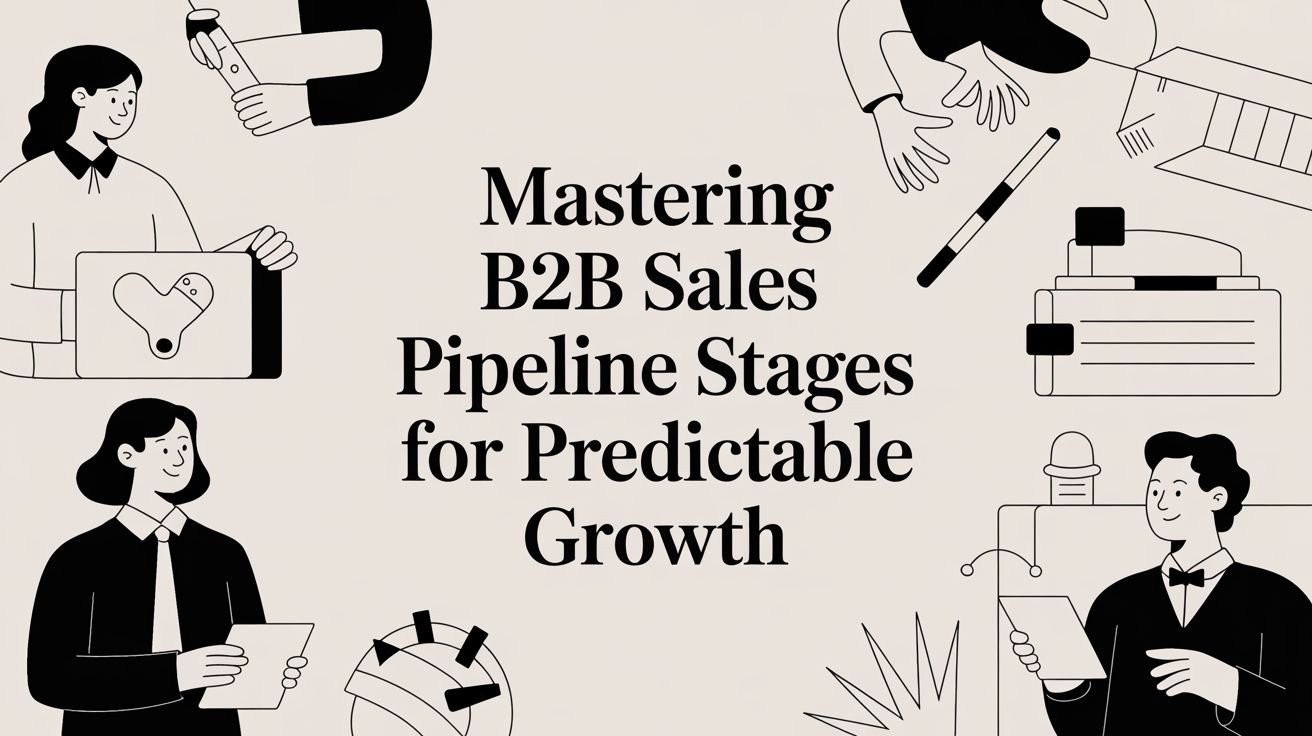 Mastering B2B Sales Pipeline Stages for Predictable Growth